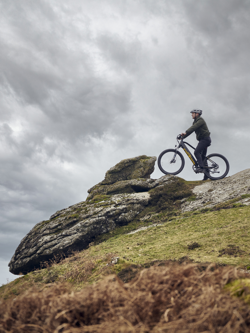 Ampere X-Trail 27.5 Inch Wheel Electric Bike Black-6